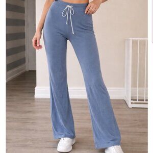 Brandy Melville Blue Boot Cut Flare Pants